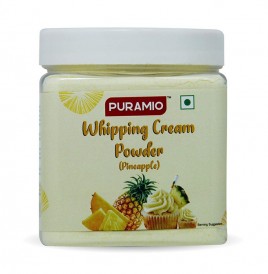 Puramio Whipping Cream Powder (Pineapple)  Plastic Jar  250 grams
